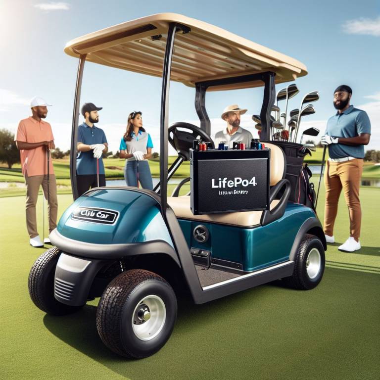 lifepo4 lithium batteries use on CLUB CAR brand golf cart