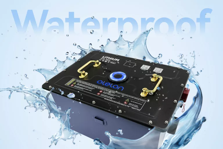 Olelon Golf Cart Battery IP67 Waterproof Design (1)