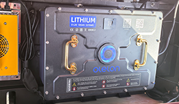 Olelon golf cart lithium battery installation demo 2