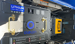 Olelon golf cart lithium battery installation demo 3