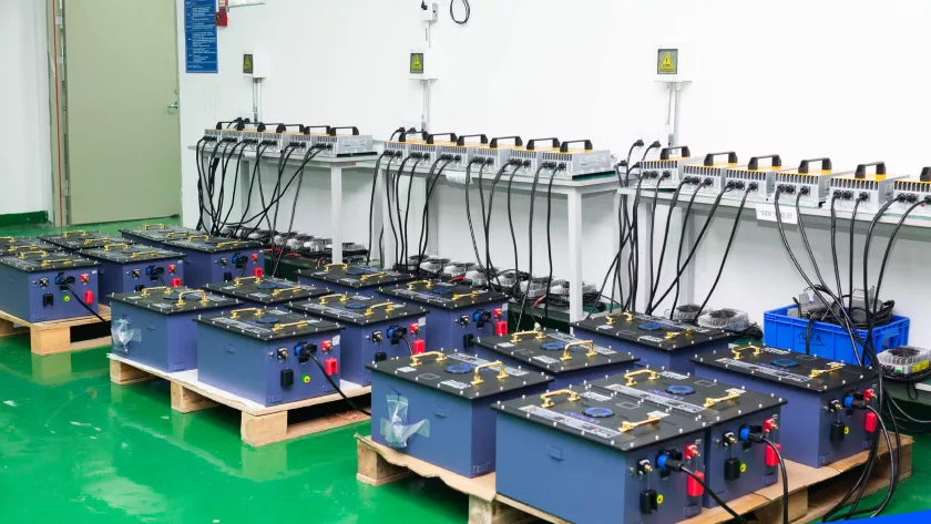 Lithium Batteries Charging test